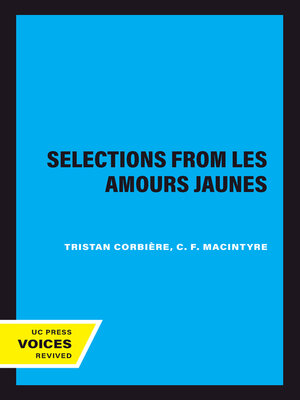 cover image of Selections From Les  Amours Jaunes